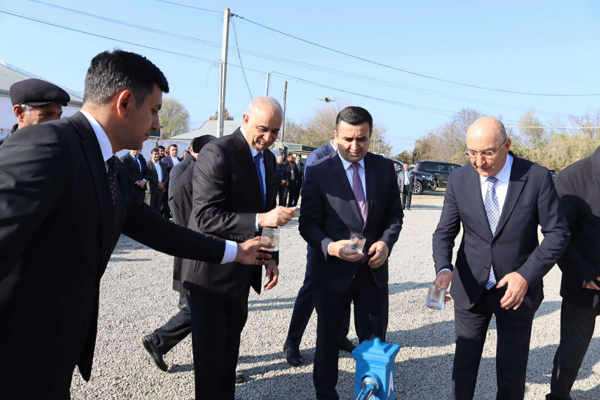 Saatlının iki kəndi içməli su ilə təmin olundu