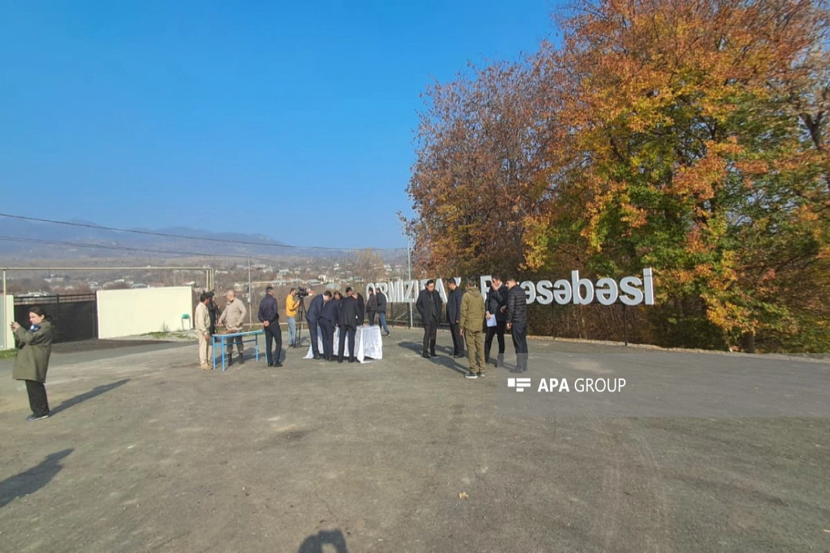 Növbəti köç karvanı Xocavəndin Qırmızı bazar qəsəbəsinə çatıb