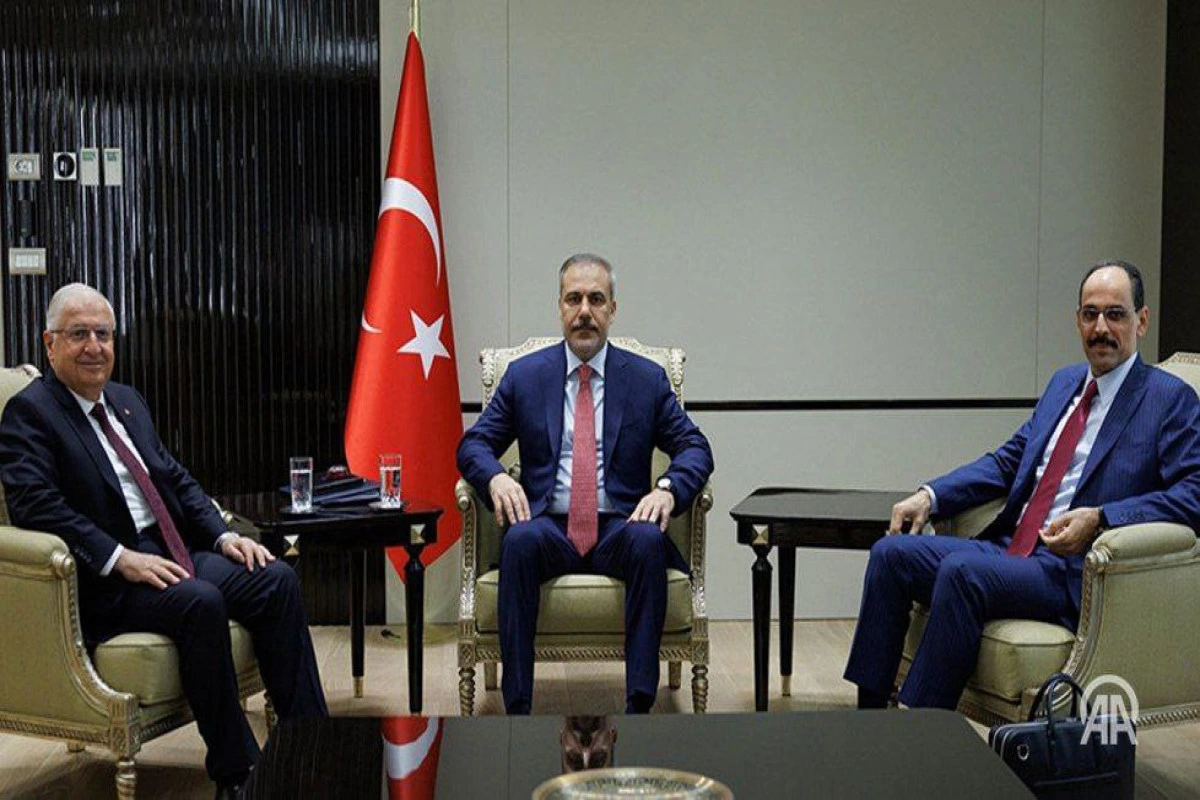 Hakan Fidan, Yaşar Güler və İbrahim Kalın Suriyaya səfər edib