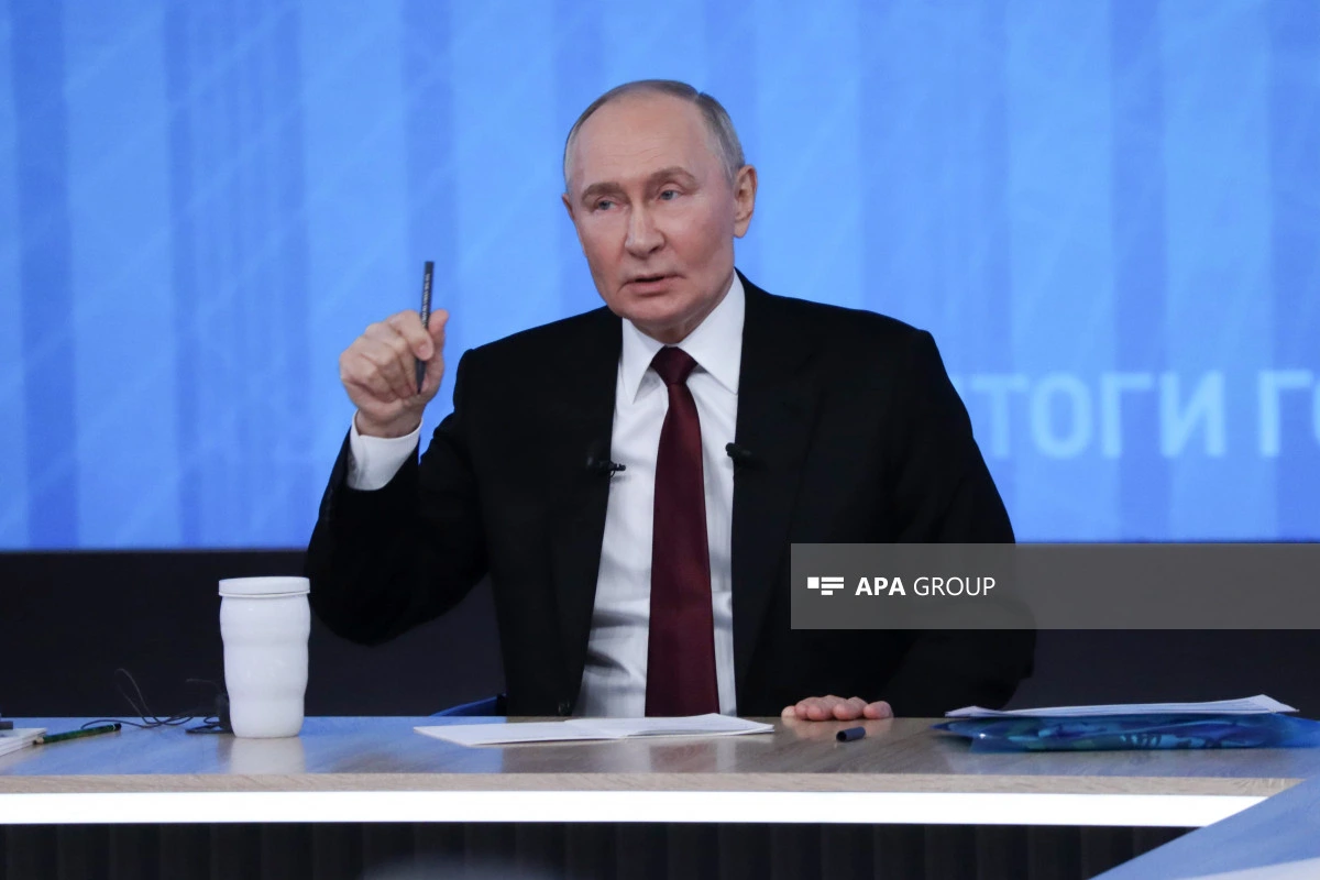 Putin: Ukraynadan geri alınan ərazilər həmişə Rusiyanın bir hissəsi olub