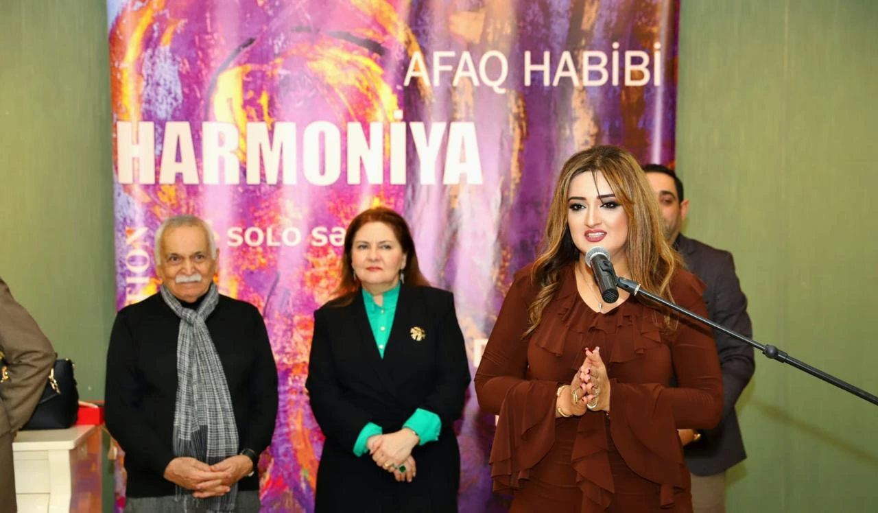 Afaq Həbibinin “Harmoniya”sı -&nbsp;SOLO SƏRGİ