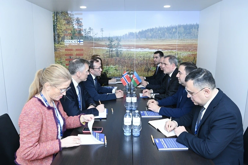 Azərbaycanla Norveç XİN başçıları görüşüb