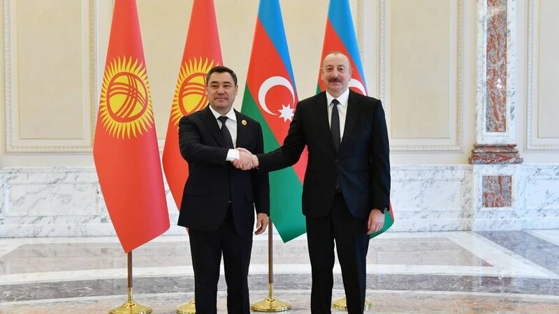 Sadır Japarov İlham Əliyevi təbrik edib