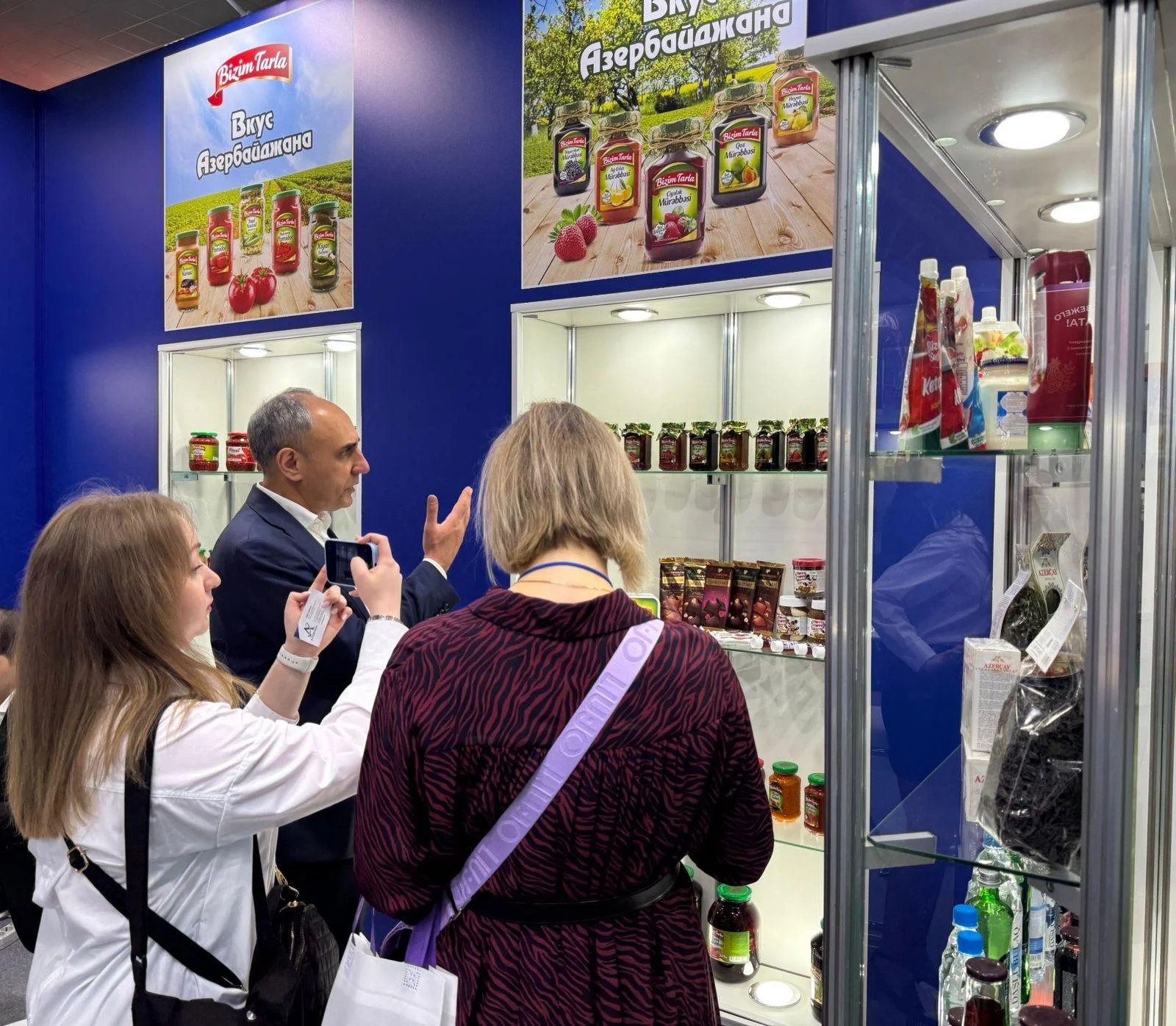 “Azərsun Holdinq” Moskvada keçirilən Beynəlxalq Qida sərgisində iştirak edir -FOTO