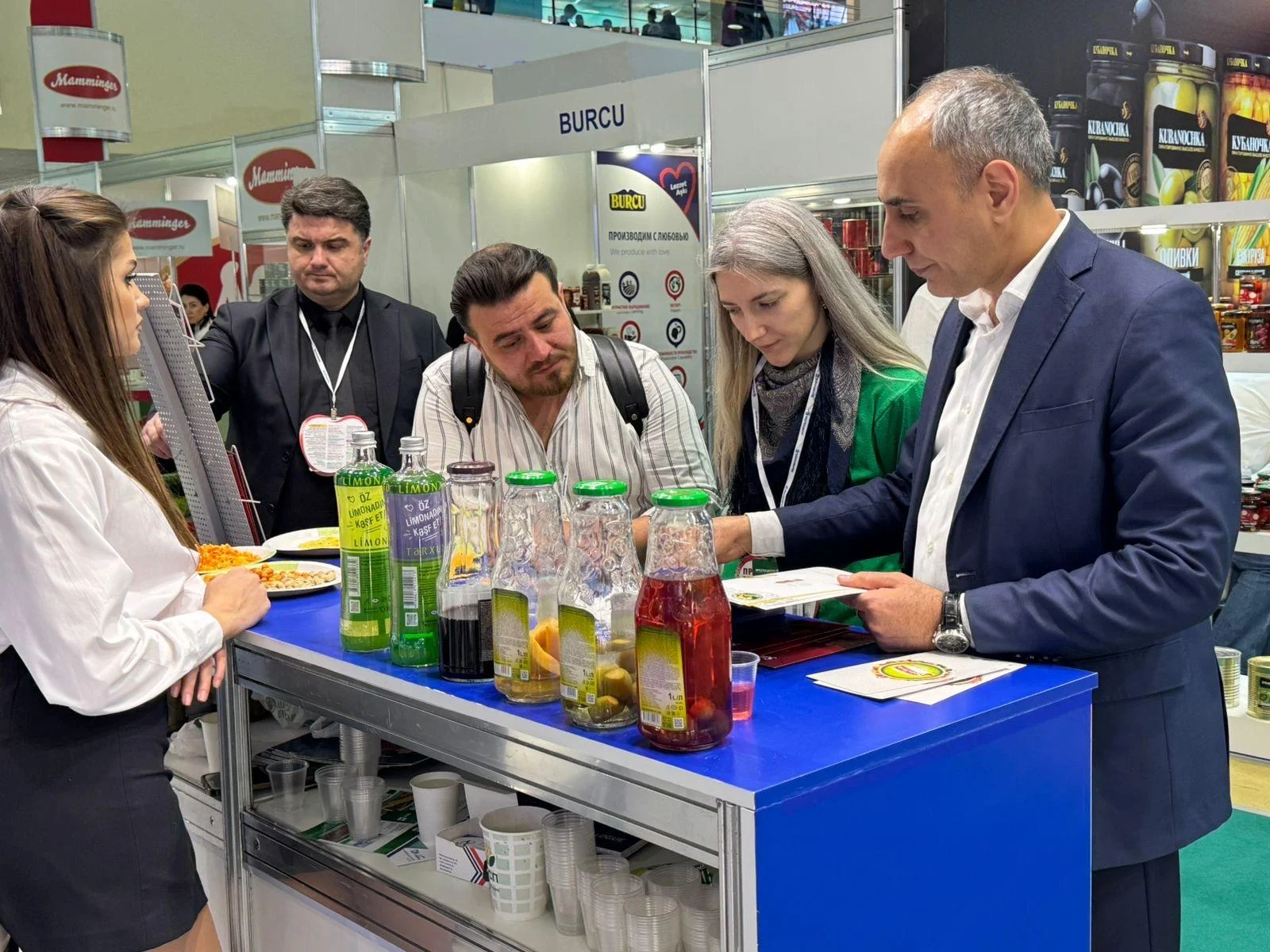 “Azərsun Holdinq” Moskvada keçirilən Beynəlxalq Qida sərgisində iştirak edir -FOTO