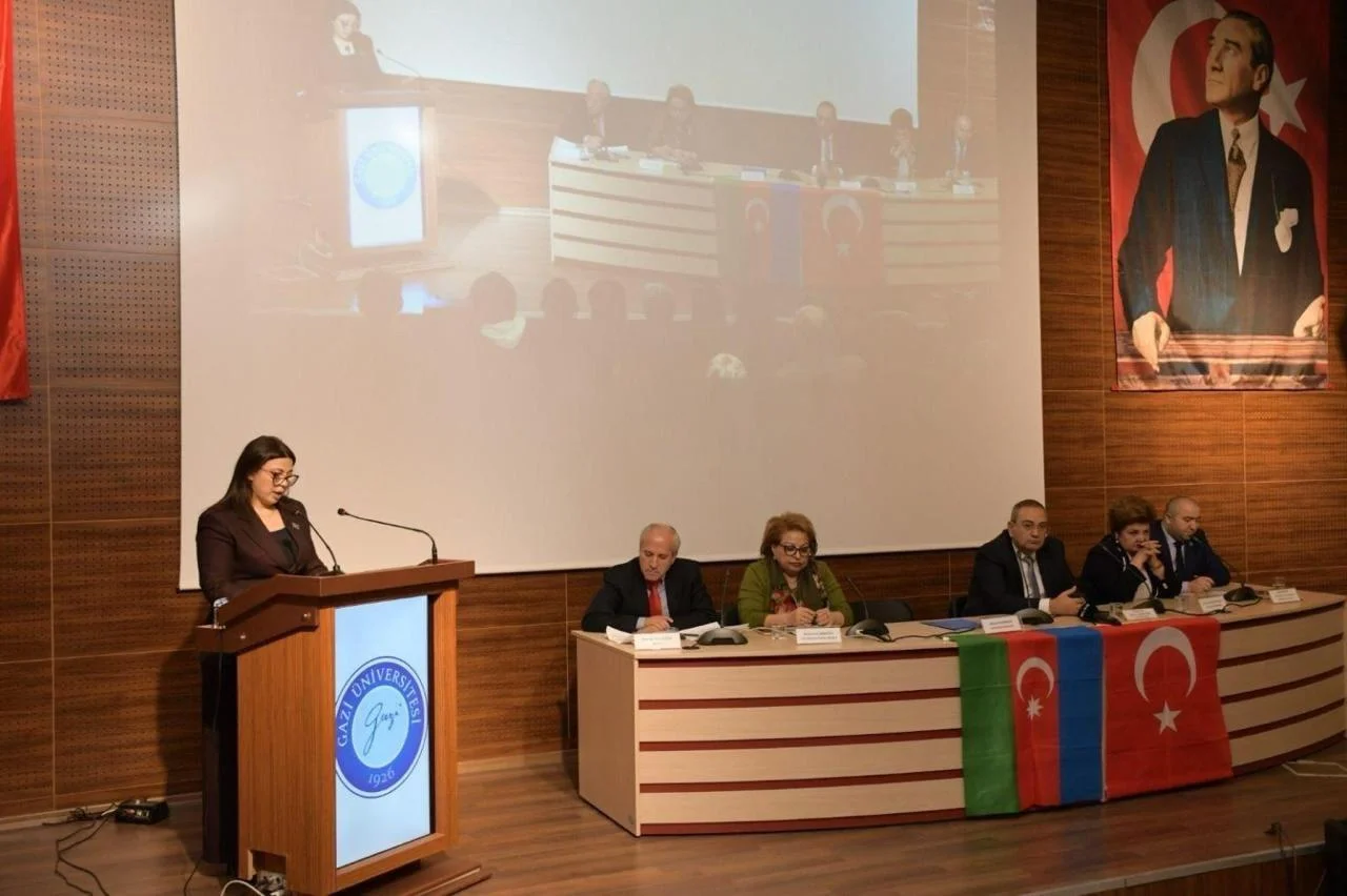 Deputatlarımız Xocalı soyqırımı ilə bağlı Türkiyədə beynəlxalq simpoziumda çıxış ediblər -FOTO