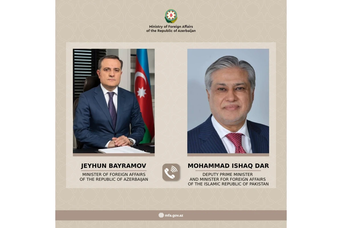 Ceyhun Bayramov İslamabadda baş vermiş partlayışla bağlı pakistanlı həmkarı ilə danışıb