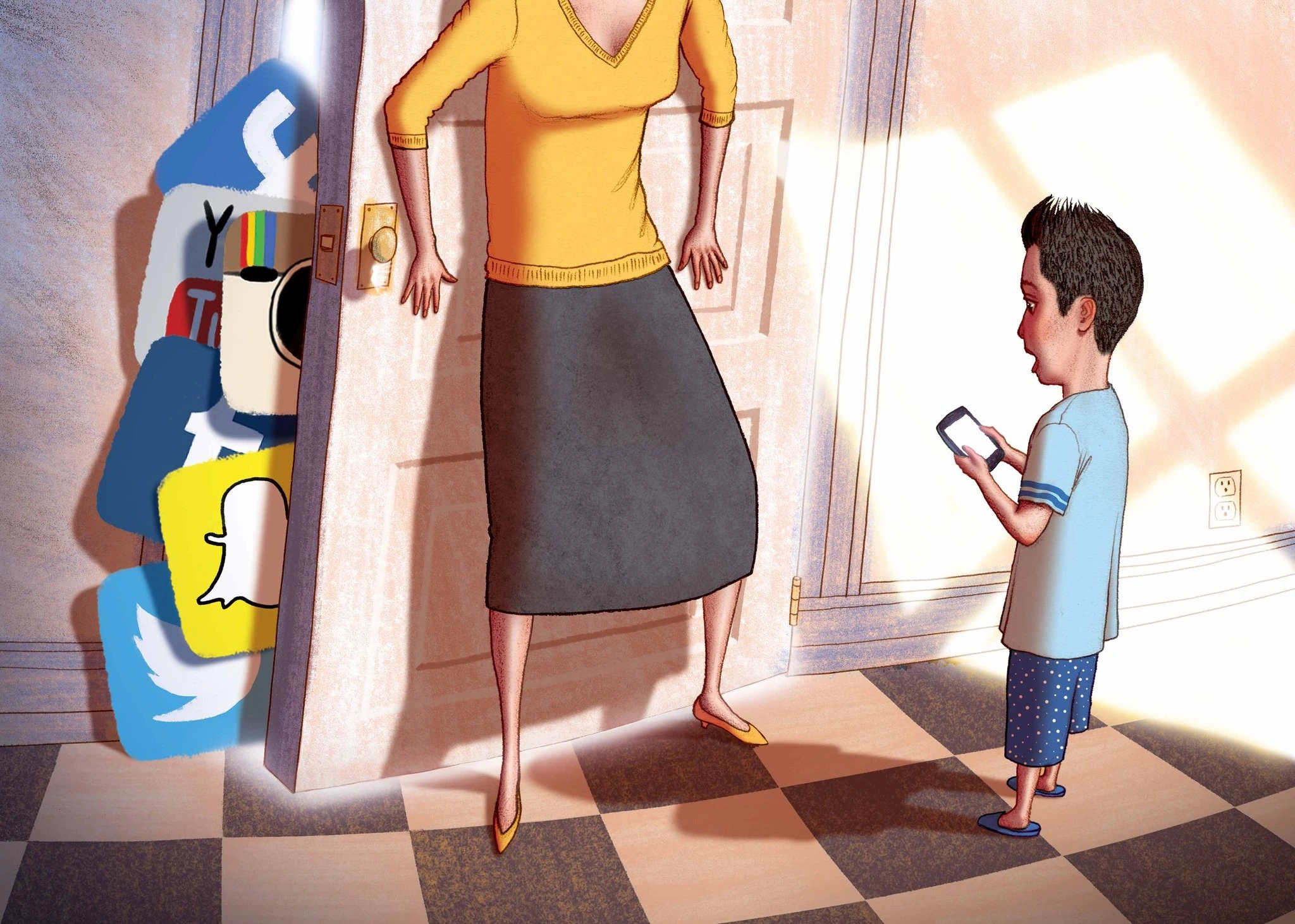 Uşaqları sosial şəbəkədən qoparmayın, onları qorumağın yolu var - Ekspert RƏYİ