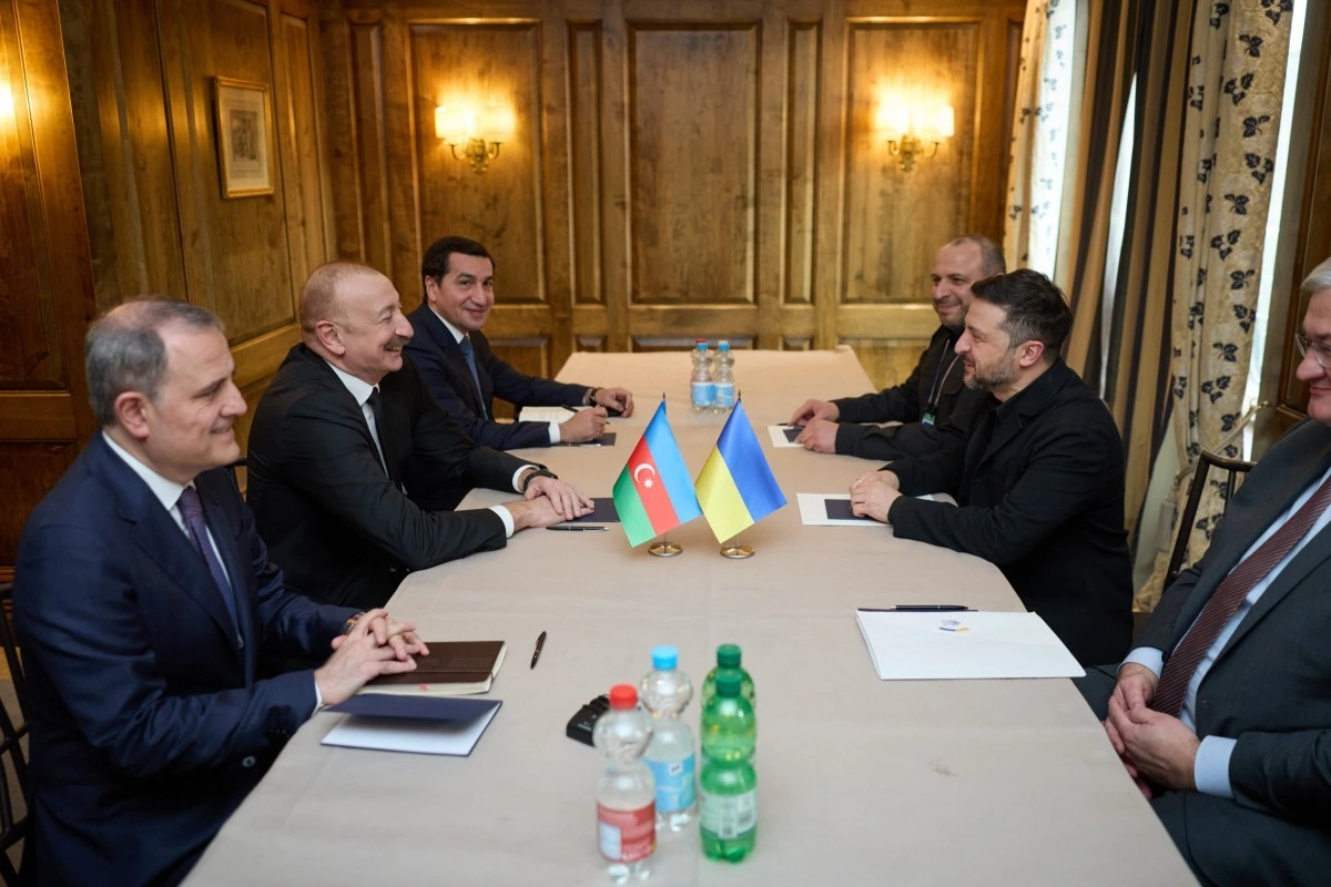 Azərbaycan və Ukrayna prezidentləri enerji tərəfdaşlığını müzakirə edib