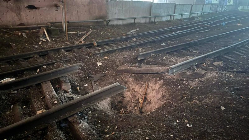 Rusiya Ukraynanın dəmir yollarını vurdu: Odessa və Dnepropetrovskda dağıntılar var