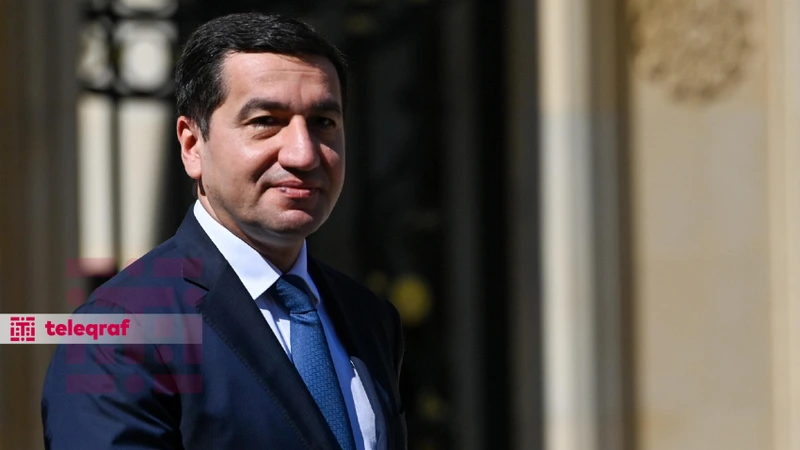 Hikmət Hacıyev: Zəngəzur dəhlizi Xəzər və Balkan regionları arasında əlverişli imkanlar yaradır