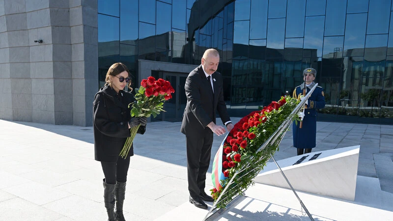 Prezident Xocalı Soyqırımı Memorialının açılışında iştirak edib - YENİLƏNDİ