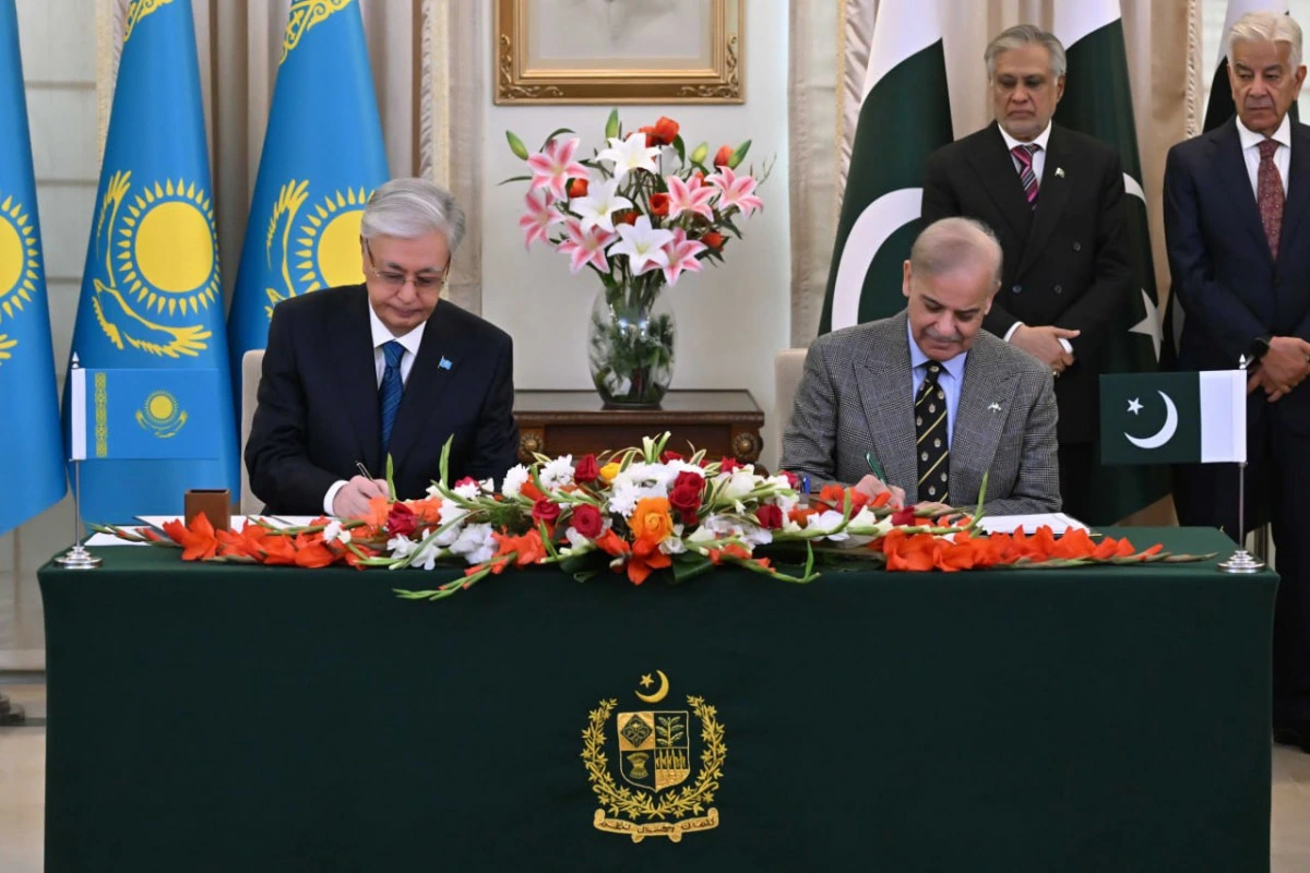 Qazaxıstanla Pakistan strateji tərəfdaşlıq haqqında Birgə Bəyannamə imzalayıb