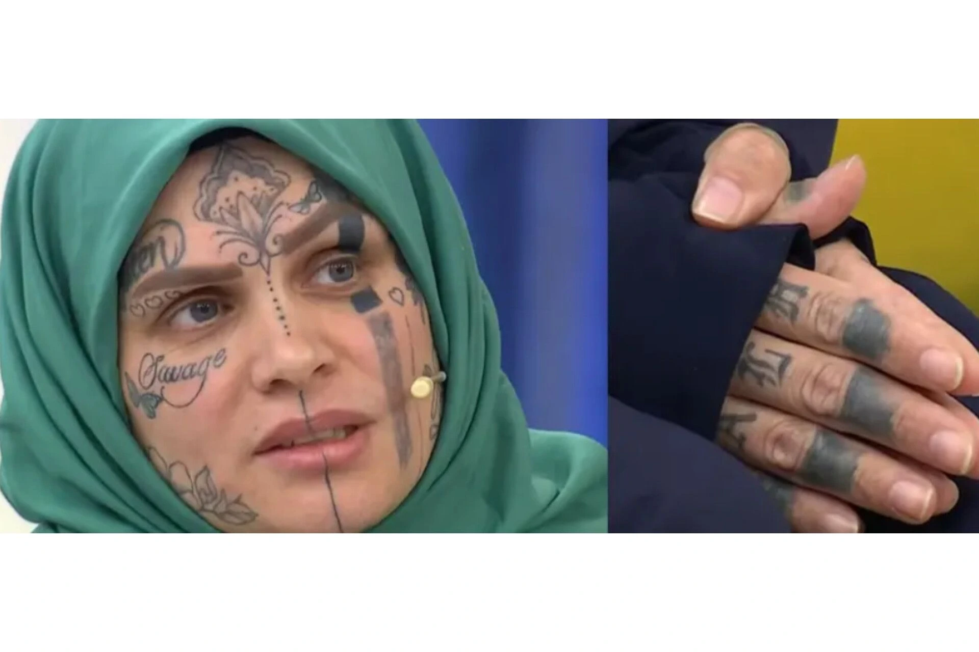 Proqrama qatılan qadının döymələri gündəm oldu