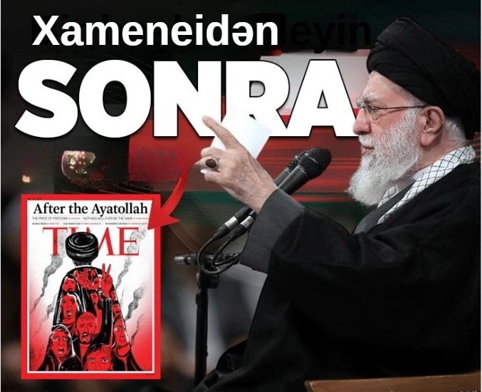Jurnalın üz qapağı gündəm oldu: Səddam Hüseyn, Qəddafi, bu dəfə Xamenei...