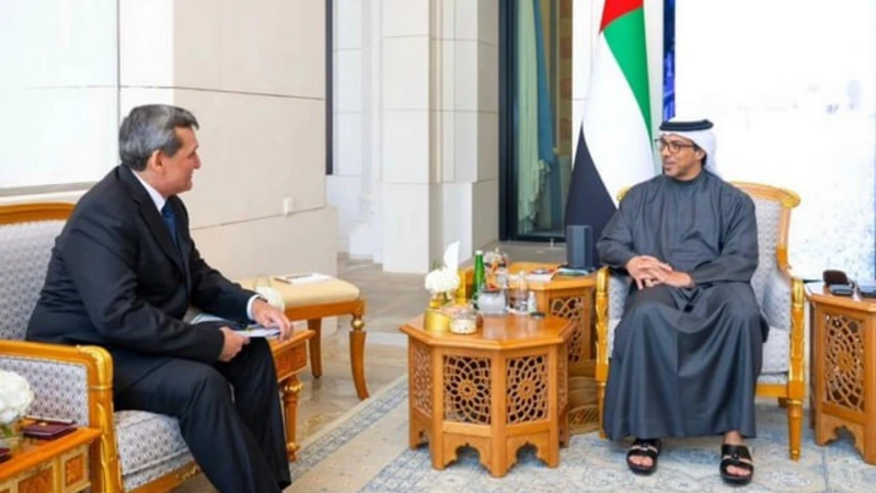 Türkmənistan xarici işlər naziri BƏƏ-nin vitse-prezidenti ilə görüşdü