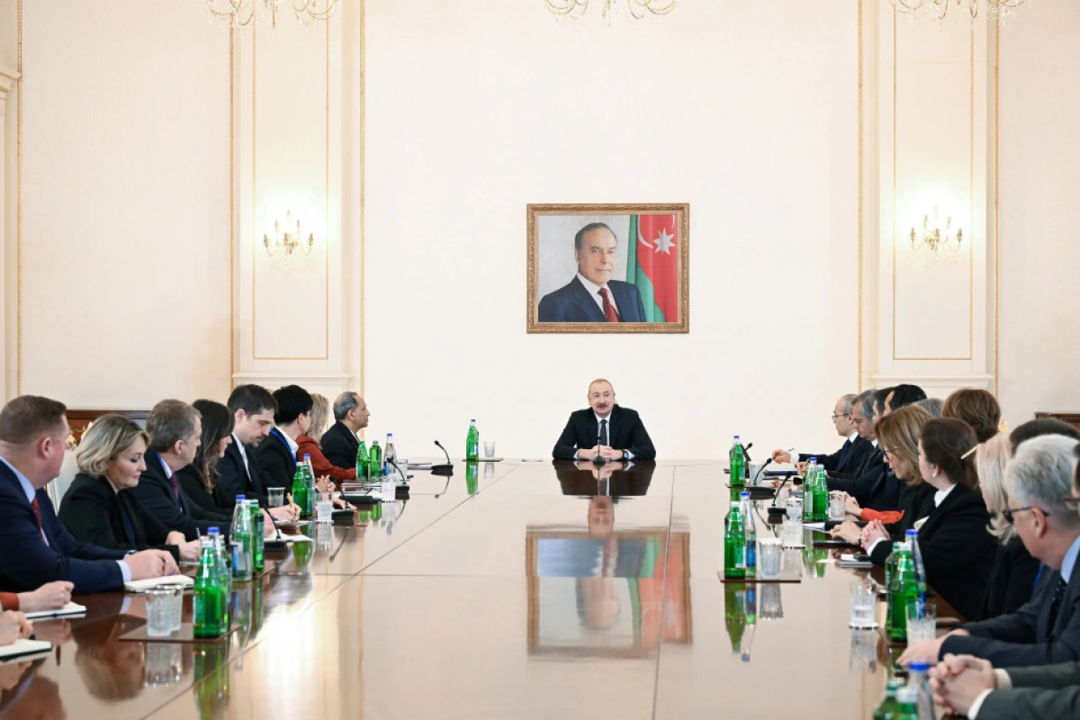 Prezident ABŞ Ticarət Palatasının nümayəndə heyətini qəbul edib