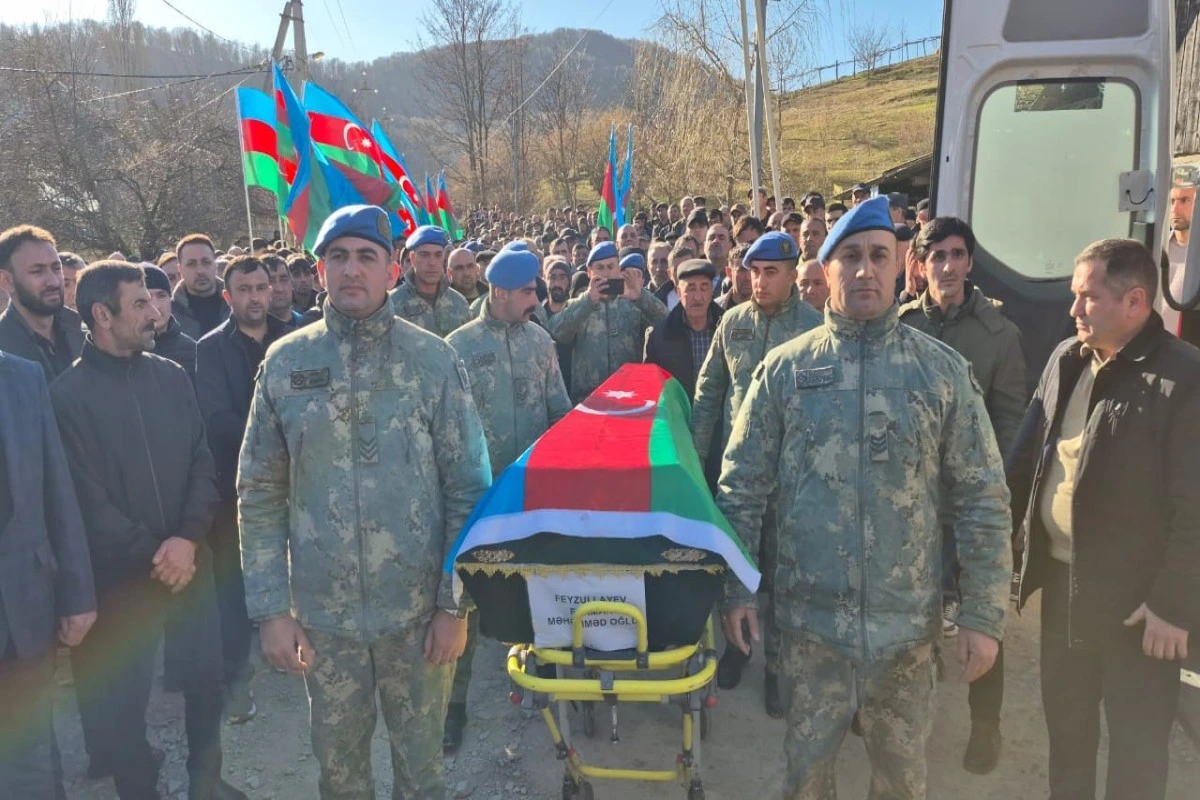 Kəlbəcərdə itkin düşmüş şəhidin qalıqları İsmayıllıda dəfn edilib