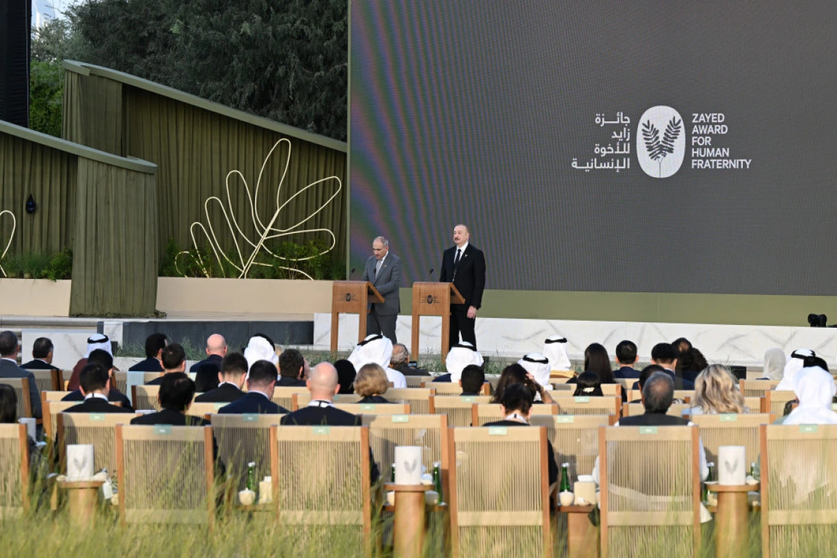 Paşinyan: “Zayed İnsan Qardaşlığı Mükafatı” hər bir erməni və azərbaycanlı üçün eyni dərəcədə vacibdir
