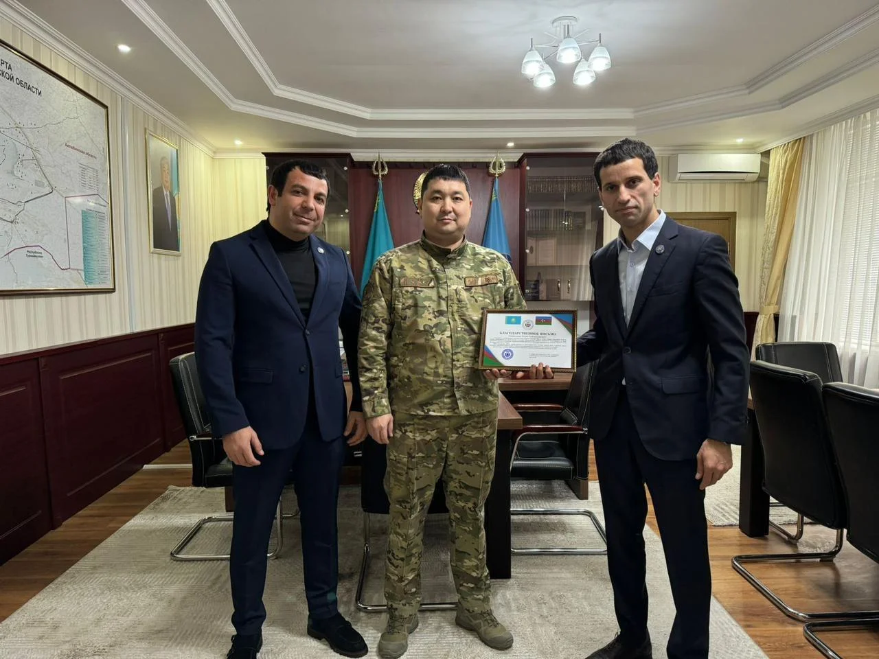 Aktaudakı Azərbaycan diasporundan nümunəvi addım - FOTO