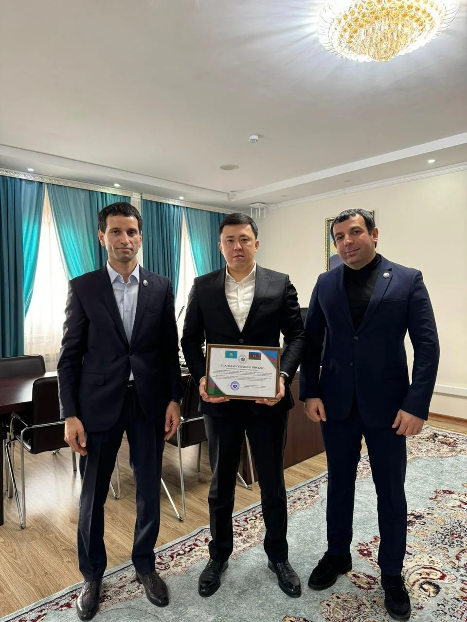 Aktaudakı Azərbaycan diasporundan nümunəvi addım - FOTO