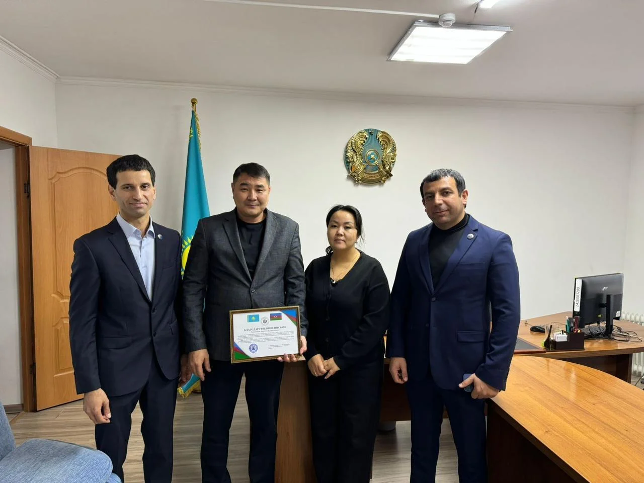 Aktaudakı Azərbaycan diasporundan nümunəvi addım - FOTO