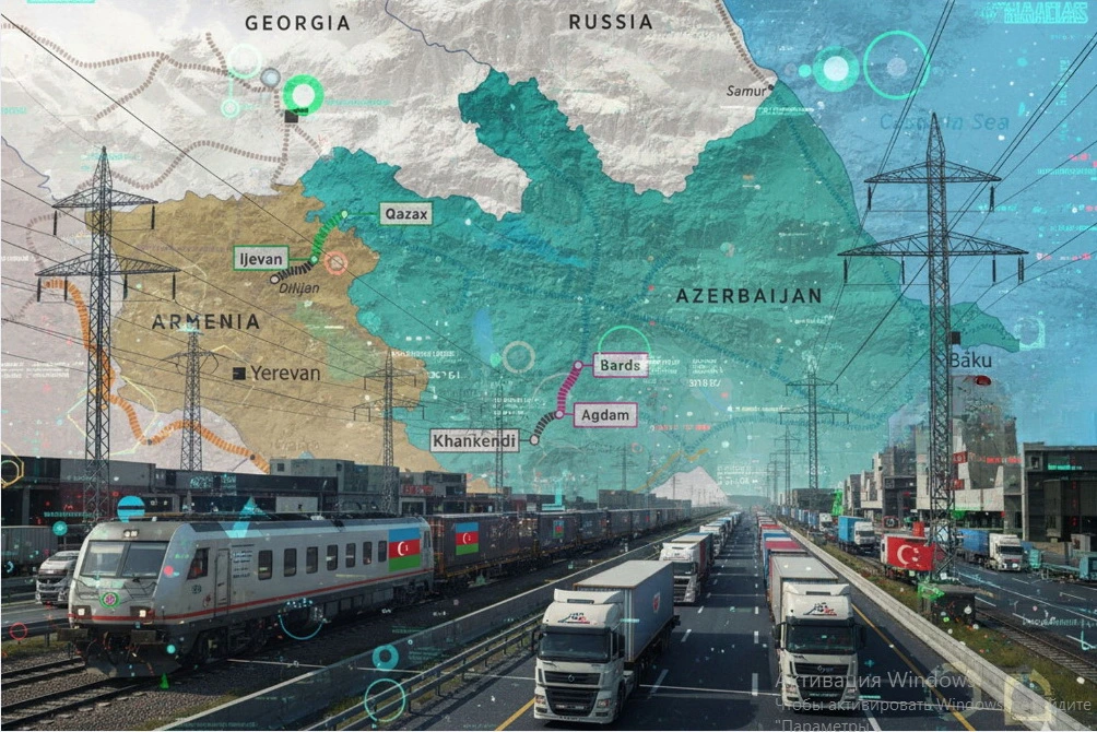 Zəngəzur dəhlizi açılır: Azərbaycandan Avropaya illik 12-15 milyon ton yük çıxacaq