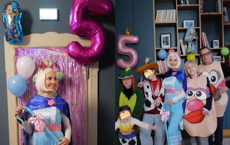 Məryəm Üzərli qızı üçün "Bo Pip" oldu - Foto