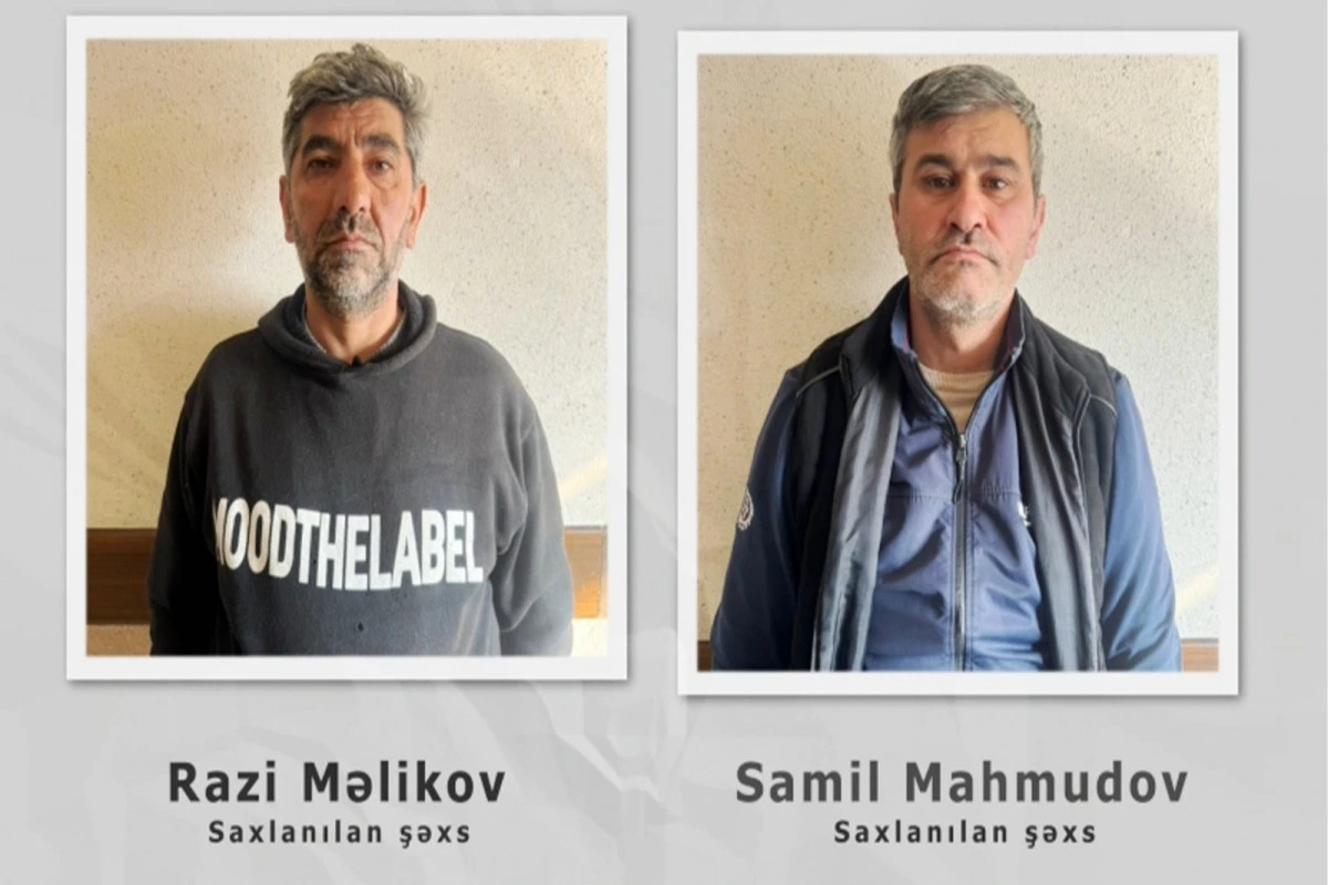 Oğurluqdan sonra bir-birinin əmlakına göz dikən şəxslər saxlanılıb