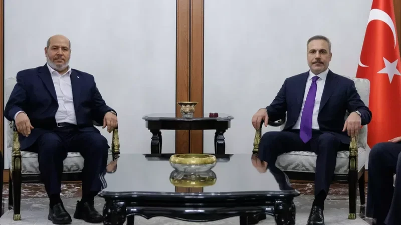 Hakan Fidan HƏMAS nümayəndə heyəti ilə görüşdü