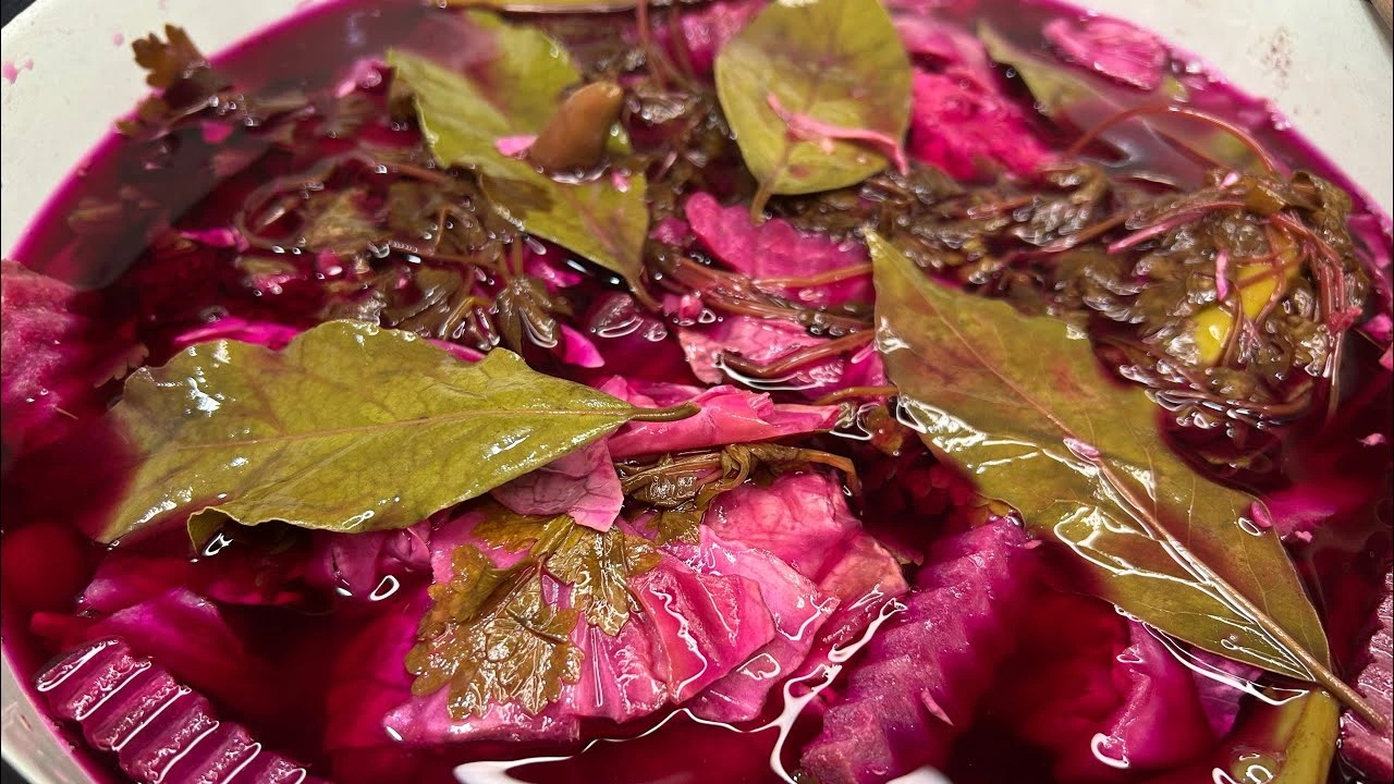 Süni boya ilə hazırlanmış qırmızı kələm şorabası bazardadır? - Təhlükə