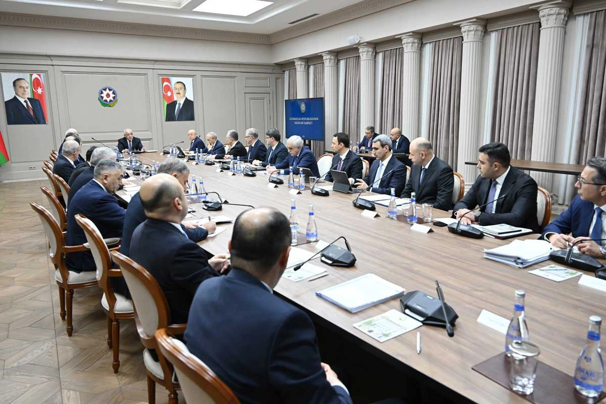 Nazirlər Kabinetində ekoloji vəziyyətə dair iclas keçirilib