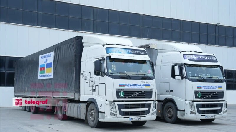 Azərbaycan Ukraynaya növbəti humanitar yardım göndərdi - FOTO