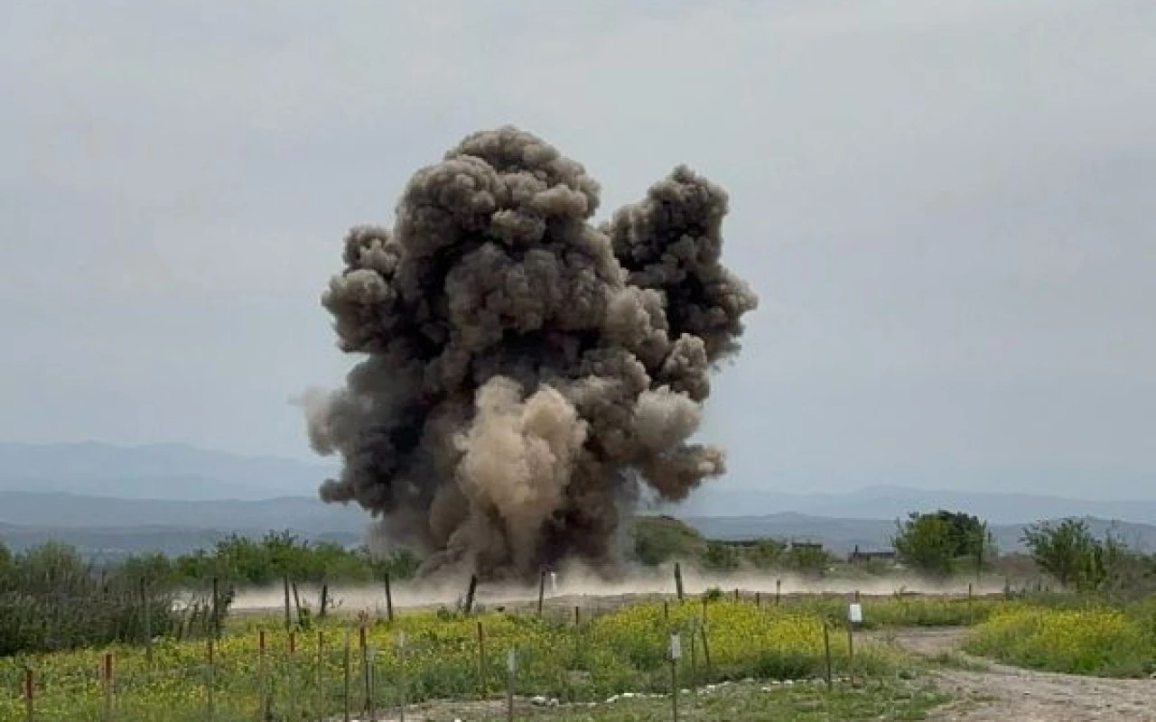 Cəbrayılda mina partlayıb, bir nəfər xəsarət alıb