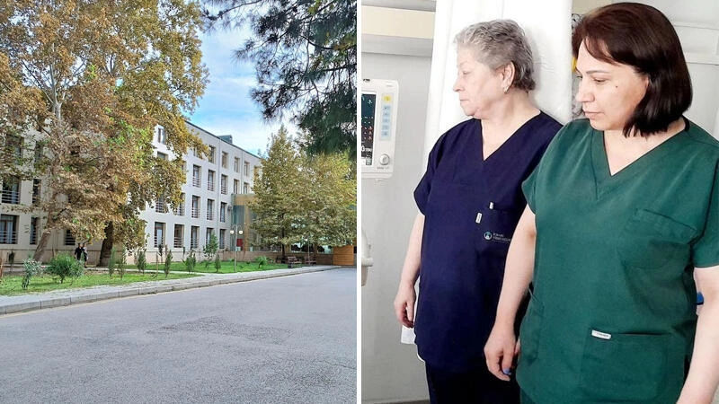 10 aylıq körpəyə baxmayan həkimlə dalaşan ana cərimələndi - FOTO