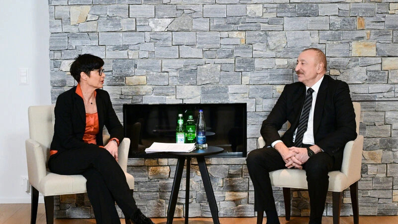 Marta Kos və İlham Əliyev Ermənistanla sülh prosesini müzakirə ediblər