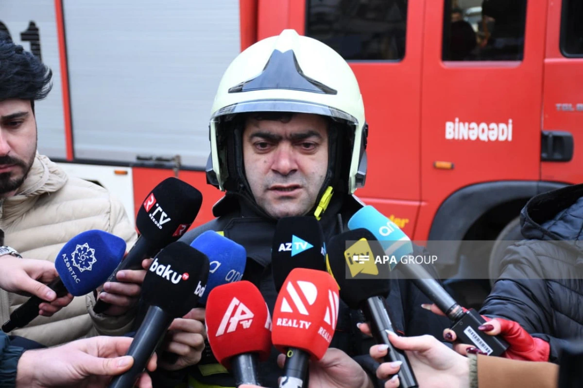 Yataqxanada yanğında 30 sakin təxliyyə edilib, 3 nəfər xilas olunub