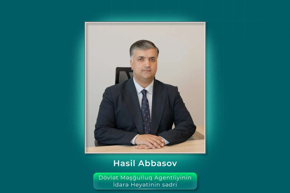 Dövlət Məşğulluq Agentliyinə yeni sədr təyin olunub