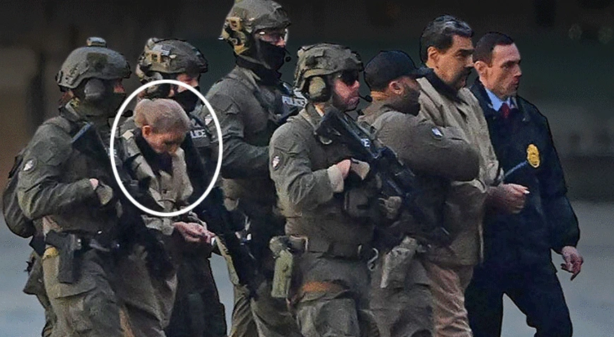 Maduro və Floresin üzündə qanlı izlər - Dünyanı sarsıdan məhkəmə görüntüləri