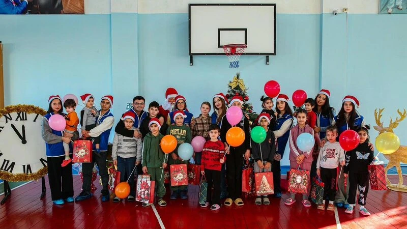 Leyla Əliyevanın təşəbbüsü ilə uşaq sığınacaqlarında Yeni il tədbiri keçirildi - FOTO