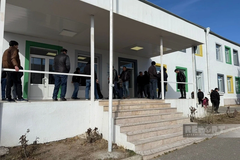 Növbəti köç karvanı Həsənriz kəndinə çatıb, açarlar təqdim edilib