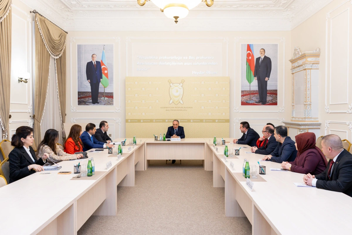 Türkiyənin prokuror və hakimlərindən ibarət nümayəndə heyəti Azərbaycana səfər edib