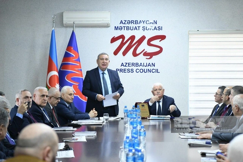 Mətbuat Şurasında Umud Mirzəyevin 65 illik yubileyi qeyd edilib