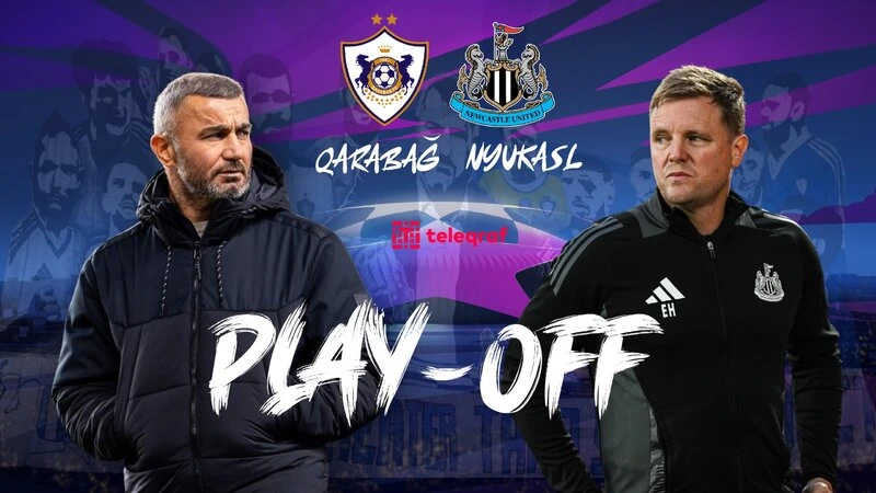 Rəqib bəlli olub: "Qarabağ" pley-offda "Nyukasl"la qarşılaşacaq