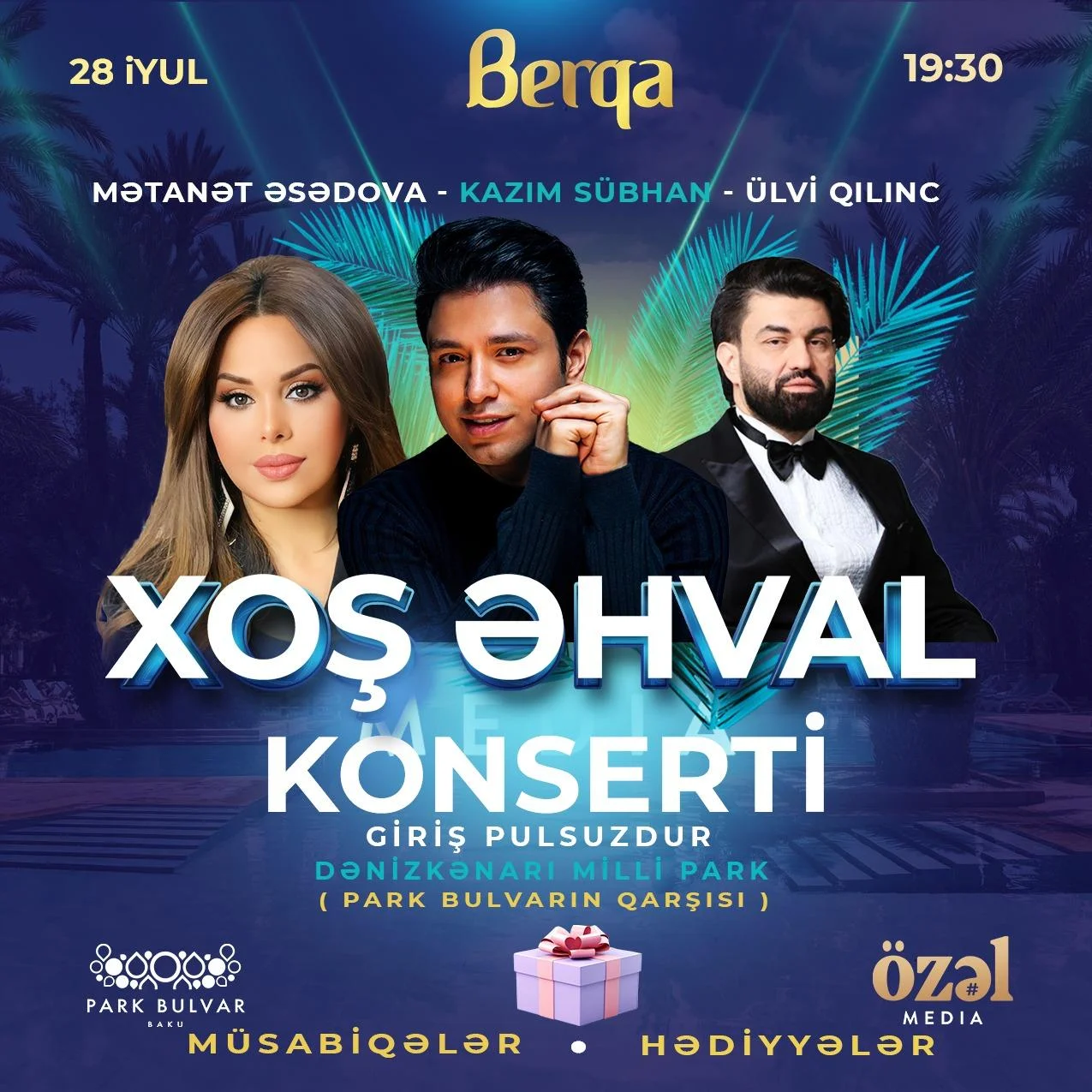 “Berqa” hər birinizi “Xoş əhval” konsertlərinə dəvət edir -FOTO