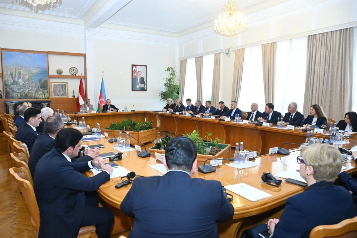 Latviya Konstitusiya Məhkəməsinin sədri Azərbaycana gəlib