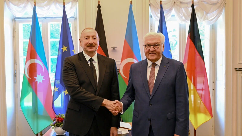 Ştaynmayer Berlində İlham Əliyevlə danışıqlar barədə məlumat verdi