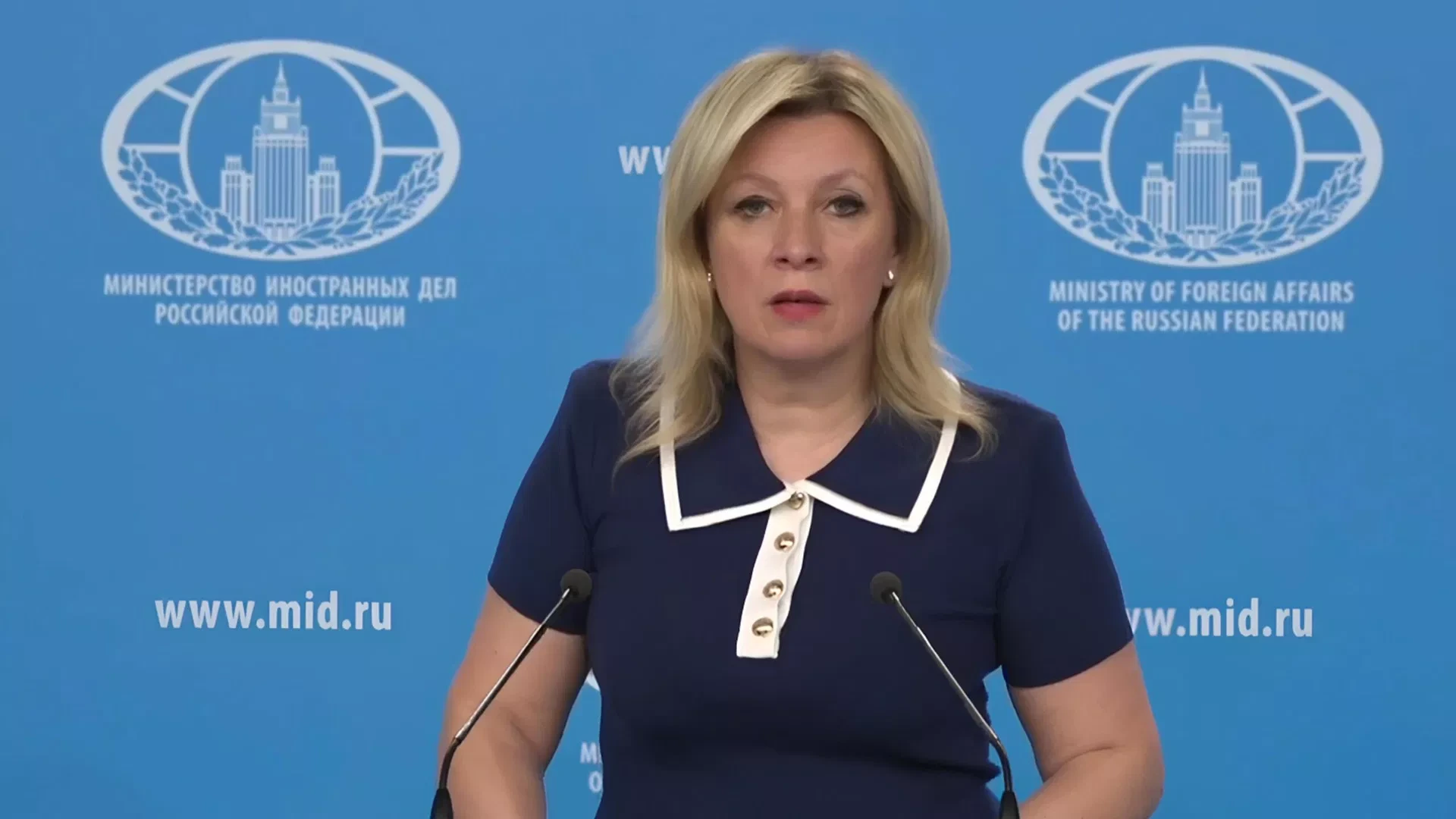 Zaxarova: Niderlandda sovet əsgərlərinin məzarlarının təhqir olunmasını unutmayacağıq