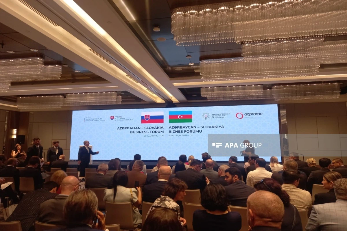 Bakıda Azərbaycan-Slovakiya biznes forumu keçirilir