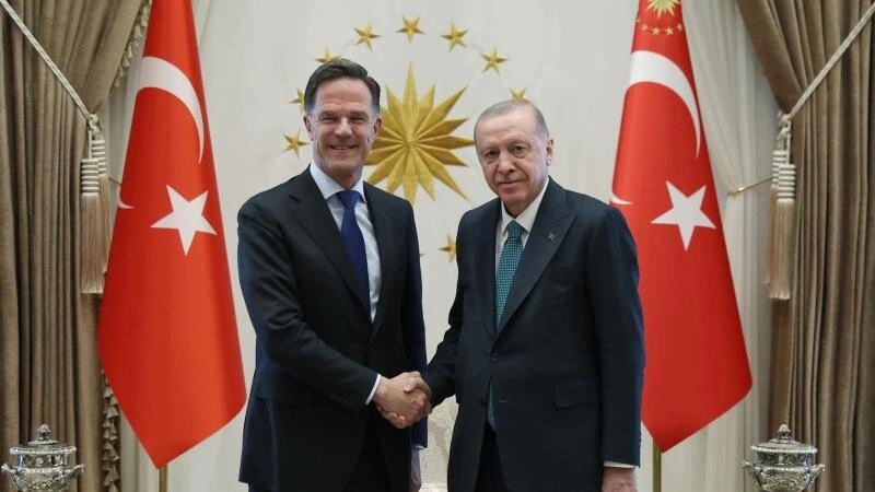 Ərdoğan NATO-nun baş katibi Mark Rütte ilə görüşüb - YENİLƏNİB